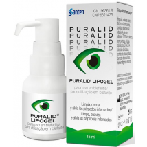Puralid Lipogel Limpiador Párpados 15 ml