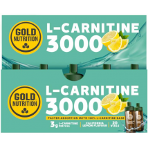 GoldNutrition L-Carnitina 3000 Mg Limón 20 Viales