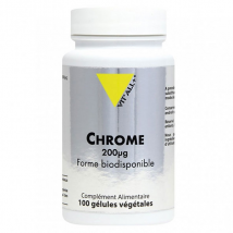 Vit'all+ Chrome 200μg 100 gélules végétales