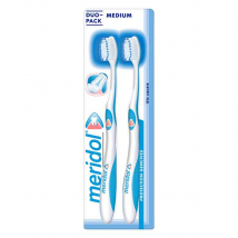 Meridol Brosse à Dents Protection Gencives Médium Lot de 2 - Medium -