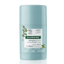 Klorane Stick Masque Menthe Aquatique et Argile Bio 25 gr