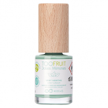 Toofruit Enfant Mains Jolies Mimines Vernis à Ongles Vert Menthe Biosourcé 10ml