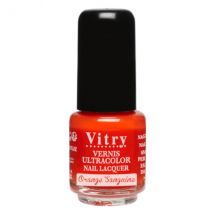 Vitry Vernis à Ongles N°28 Orange Sanguine 4ml Effet Mat
