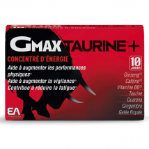 Granions EA Pharma GMax Taurine+ Concentré d'Energie Goût Orange 30 ampoules