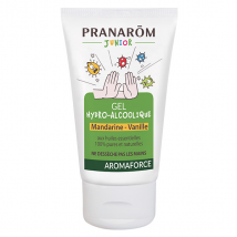 Pranarom Aromaforce Junior Gel Hydro-Alcoolique Mandarine Vanille 50ml