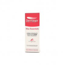 Dermagor Crème Hydratante Visage Légère Action Anti-Pollution 40ml - Hydratant et Nourrissant - pour Peau Normale, Peau Sèche à Très Sèche