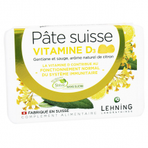 Lehning Pâte Suisse Vitamine D 40 gommes