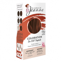 Les Couleurs de Jeanne Coloration Végétale Acajou Bio 100g Vegan