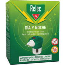 Relec Día y Noche Dispositivo Antimosquitos Eléctrico