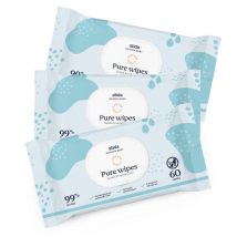 Mifarma Baby Toallitas Agua Pure Wipes 3 x 60 unidades