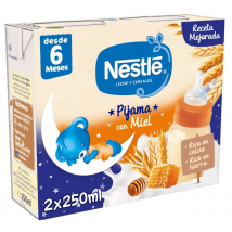 Nestlé Mingau Líquido 8 Cereais com Mel +6m 2x250ml