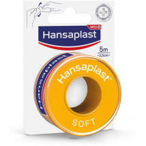 Hansaplast Esparadrapo Suave 5m x 2,5cm
