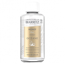 Laboratoires de Biarritz Océane Monoï Noix de Coco Bio 100ml pour Peau Normale, Peau Sèche à Très Sèche