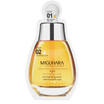Miguhara 2 Step Whitening Mask Pack Origin 1 ud