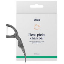 Atida Flosser Aplicador Seda Dental Vegano 50 uds