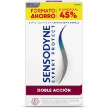 Pasta de dentes Sensodyne Expert Protect Dupla Ação 2x75 ml (2a unidade com 45% de desconto)