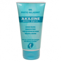 Akileine Phytogel Tonidrainant Jambes Lourdes 150ml - Drainant, Défatiguant et Tonifiant -