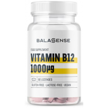 Balasense Vitamina B12 Sublingual Sabor Fresa 60 Comprimidos