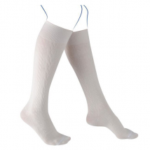 Venoflex Fast Laine Chaussettes Classe 3 Long Taille 4 Écru - Pieds Fermés -