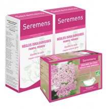 Inebios Seremens Pack SPM & Règles Douloureuses 2 Cures + 1 Tisane Offerte