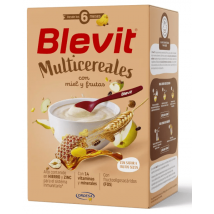 Papas de cereais Blevit com mel e fruta +6m 500g