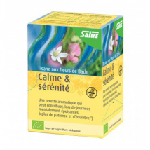 Salus Tisane Fleurs de Bach Calme & Sérénité 15 sachets Bio