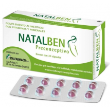 Natalben Preconceptivo 30 cápsulas