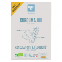 Nutrivie Curcuma Bio 20 ampoules Vegan