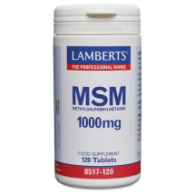 Lamberts MSM 1000mg 120 Comprimidos