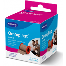 Fita de tecido resistente Hartmann Omniplast 5 cm x 5 m