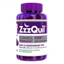 ZZZQUIL Fort - Sommeil Arôme Fruits des Bois - 60 gommes