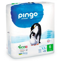 Pingo Pañales XL T6 32 unidades
