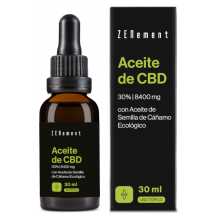 ZENement Óleo CBD de semente de cânhamo orgânico 30 ml