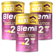 Blemil 2 Optimum Evolution Leite de Transição 3x1200 g