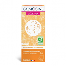 Calmosine Bébé Tux Apaise la gorge du bébé Sirop 100 mL