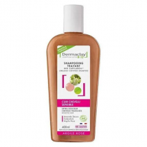 Dermaclay Shampoing Traitant Bio Cuir Chevelu Sensible Argile Rose 400ml - Gainant -