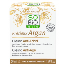 So Bio Étic Crema de Día Antiedad Ácido Hialurónico & Argán Bio 50 ml