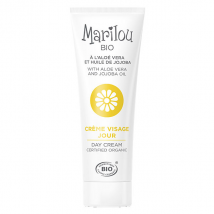Marilou Bio Crème de jour 30ml - Hydratant et Nourrissant - pour Peau Normale, Peau Sensible