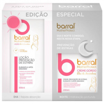 Barral Crema Aceite Almendras 200 ml + Loción Anti Estrías 200 ml