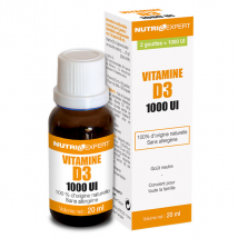NutriExpert Vitamine D3 Naturelle 1000 UI 20ml