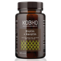 Kobho Labs Biotina + Keratina 60 Cápsulas
