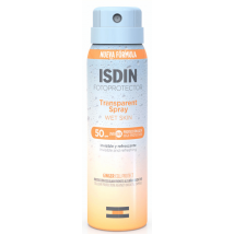 Isdin Spray Transparent Peau Humide SPF50 100 ml
