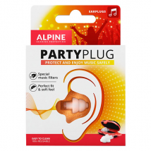 Alpine Bouchons d'Oreilles PartyPlug 1 paire