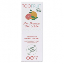 Toofruit Enfant Corps Mon Premier Déo Solide Pamplemousse Menthe Bio 32g