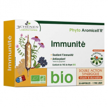 Les 3 Chênes Phyto Aromicell'R Immunité Bio 20 ampoules