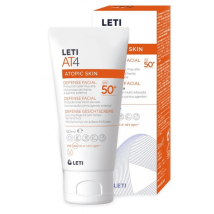 LETI AT4 peau atopique visage protection solaire SPF50 50ml
