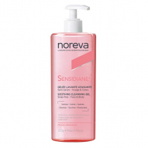 Noreva Sensidiane Gelée Lavante Apaisante 400ml - Hydratant, Apaisant et Anti-irritation - pour Peau Sensible