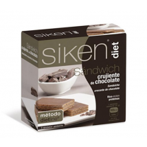 Siken Diet Sandwich Chocolate 6 uds