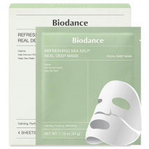 Biodance Refreshing Sea Kelp Real Deep Mask 4 uds