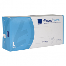 Abena Gants Vinyle Non Poudrés Taille L 100 unités